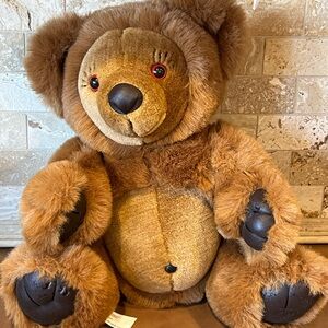 Blue Bell Vintage , Musical, Brown Teddy Bear, 1997, Used